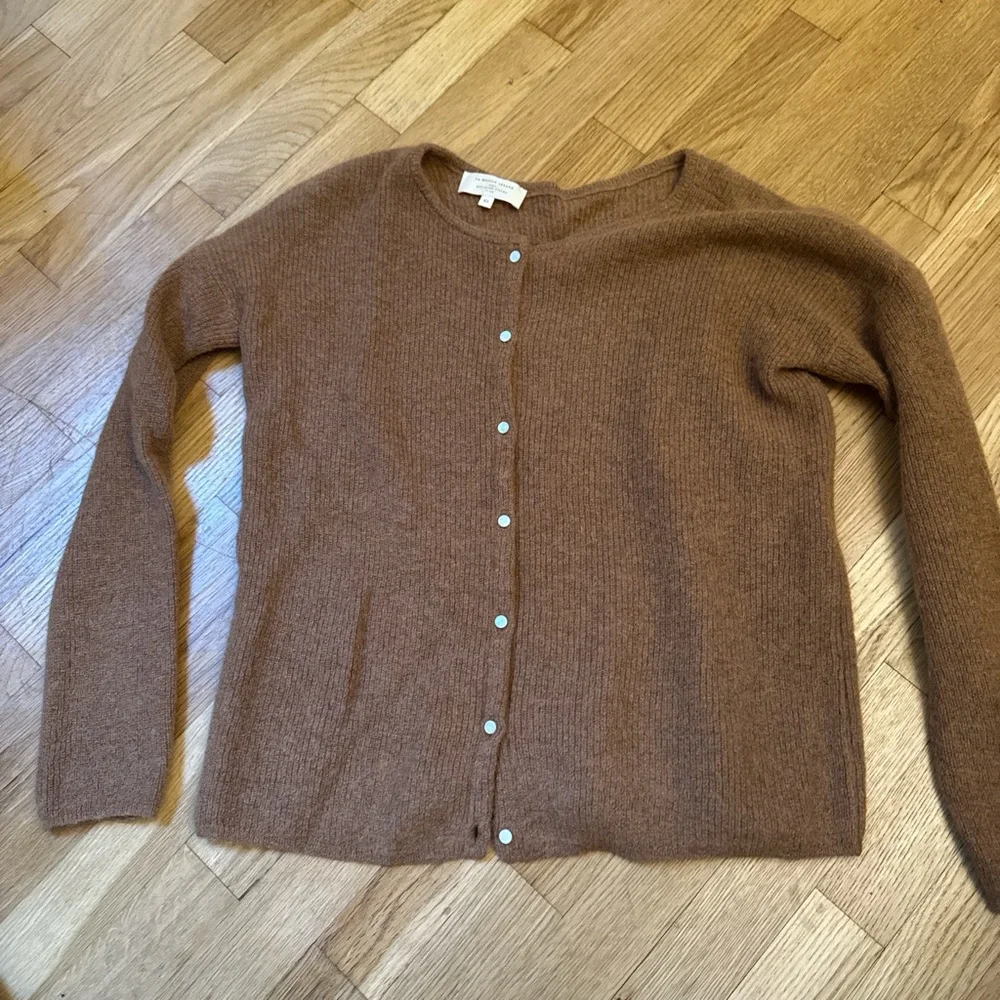 Sezane Brown Cardigan Sweater - Picture 4 of 6